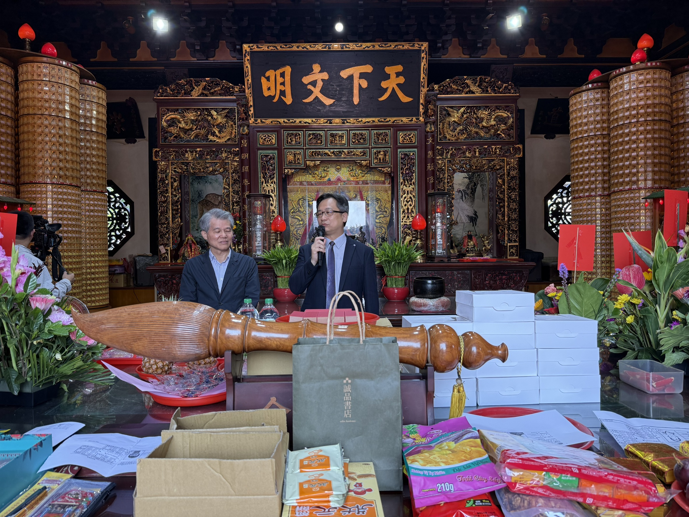 114年學校蒞廟祈福-惠文高中國中部